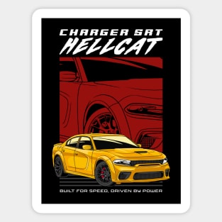 Charger SRT Hell Cat Car Sticker